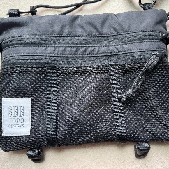 Topo Designs Mountain Accessory Bag - Black - Picture 5 of 5